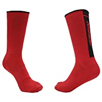 Massi Team- Deportivos- Ciclismo- Deportes-Calcetines MTB y Carretera- Rojo- M
